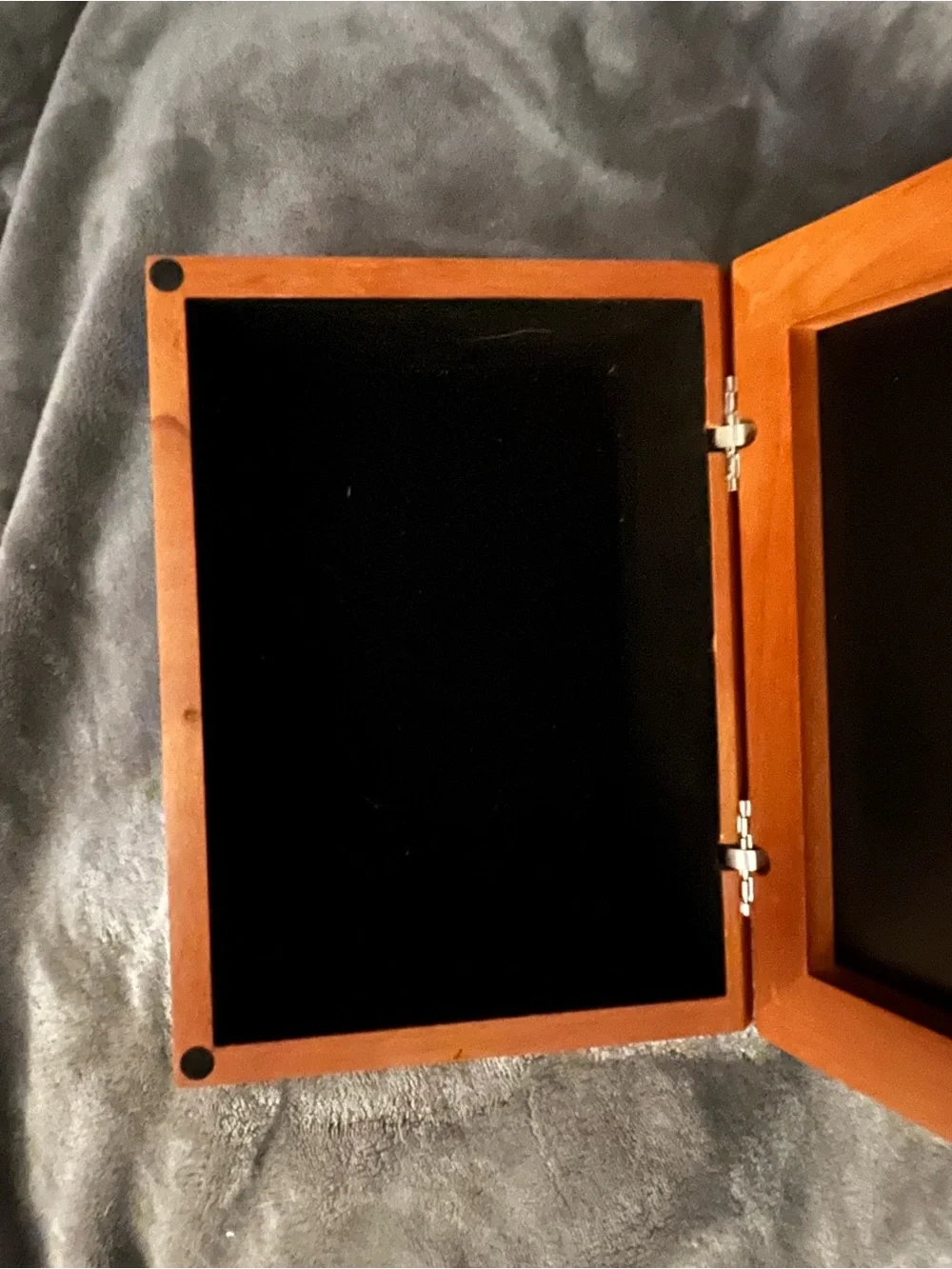 Hallmark Keepsake  Storage Box with photo Frame Top